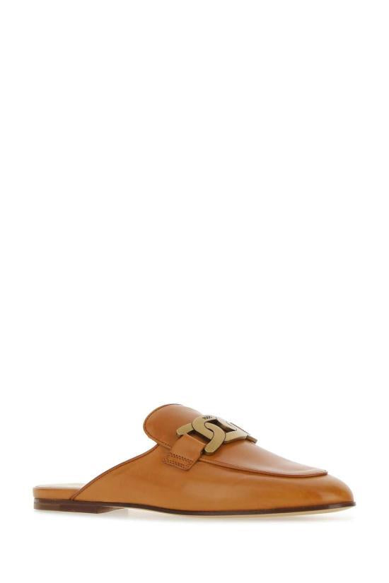 Tods Leather Mule Slippers Sandals C812 DOM XXW79A0EX40 NF5C812