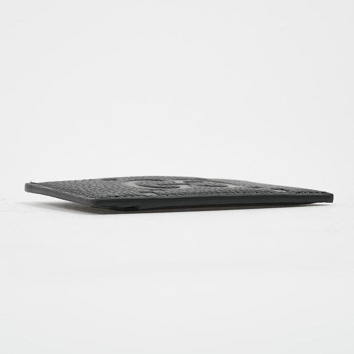 GUCCI Men’s GG Jumbo Leather Card Holder Wallet Black