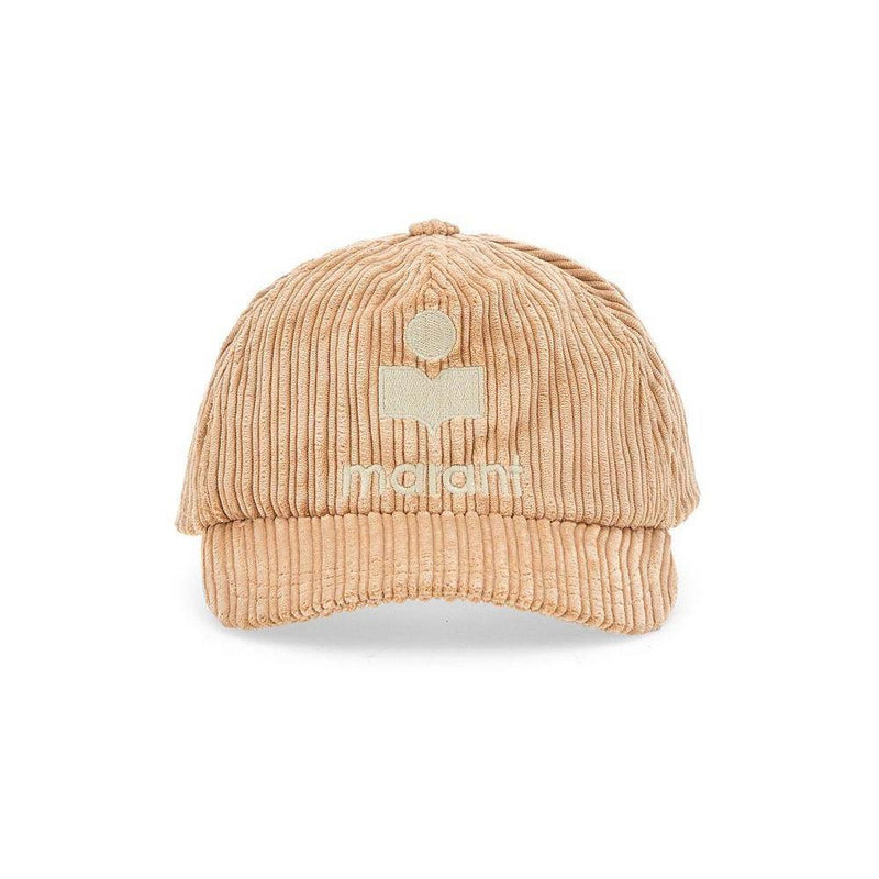 Isabel Marant Corduroy Tyronh Cap Hat Navy