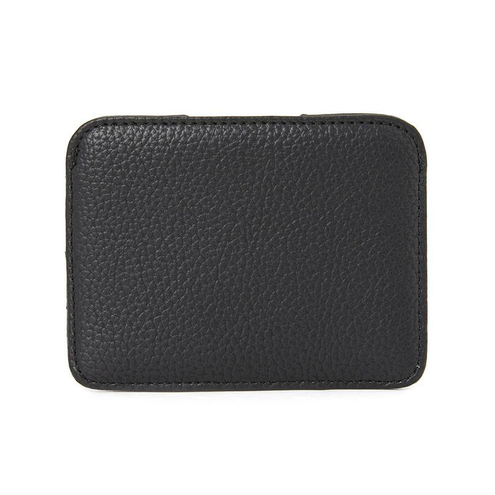 Vivienne Westwood Half Moon Leather Card Holder Black