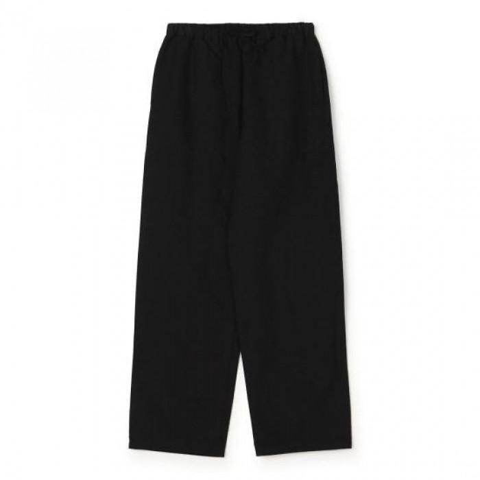 DANTON Linen Cotton Weather Easy Pants Black DTE0209 WEL
