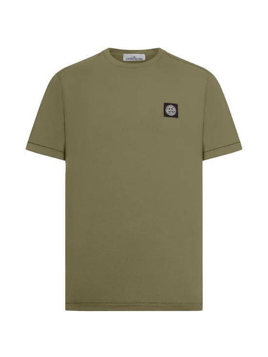 STONE ISLAND Cotton Jersey Slim Fit T-S L1S15 2100027 S0013 V005G MILITARY GREEN