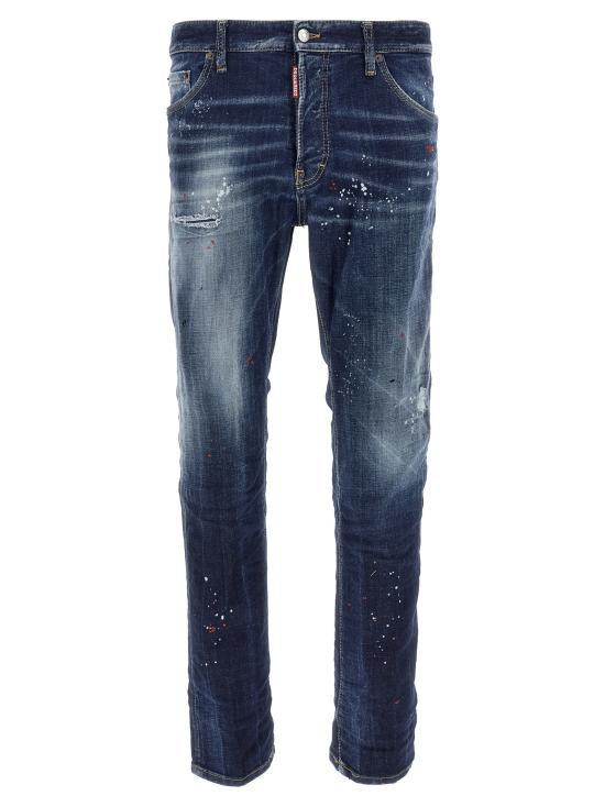 Dsquared2 Medium Easy Red Spot Wash Cool Guy Jeans S74LB1732 S30664 470
