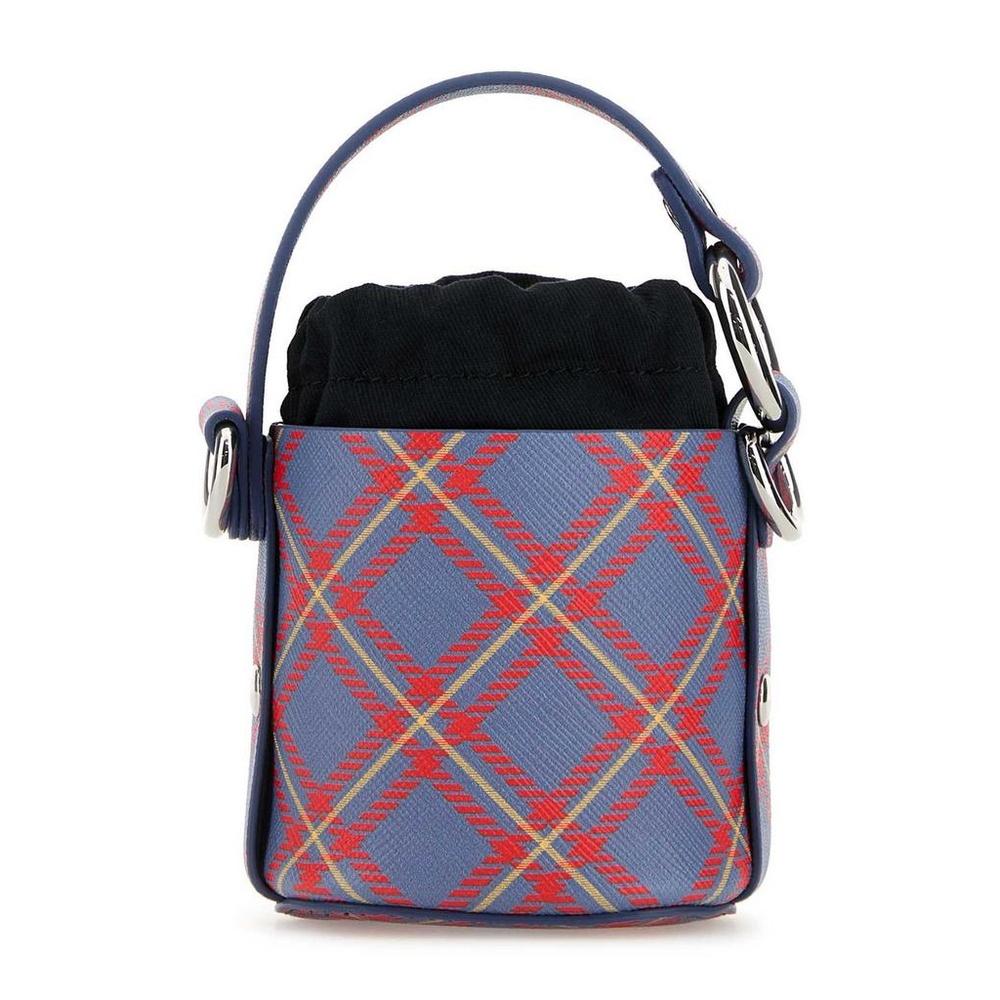 Vivienne Westwood Daisy Mini Bucket Bag Black Leather Shoulder Bag