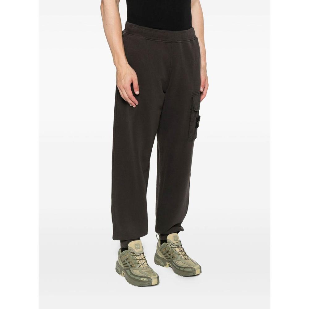 STONE ISLAND Cotton Fleece Men's Jogger Sweatpants