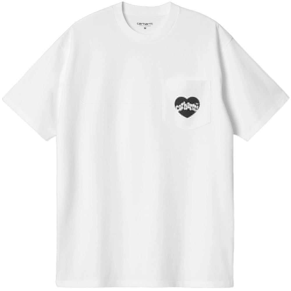 Carhartt White Pocket T-Shirt Men’s Short Sleeve Cotton