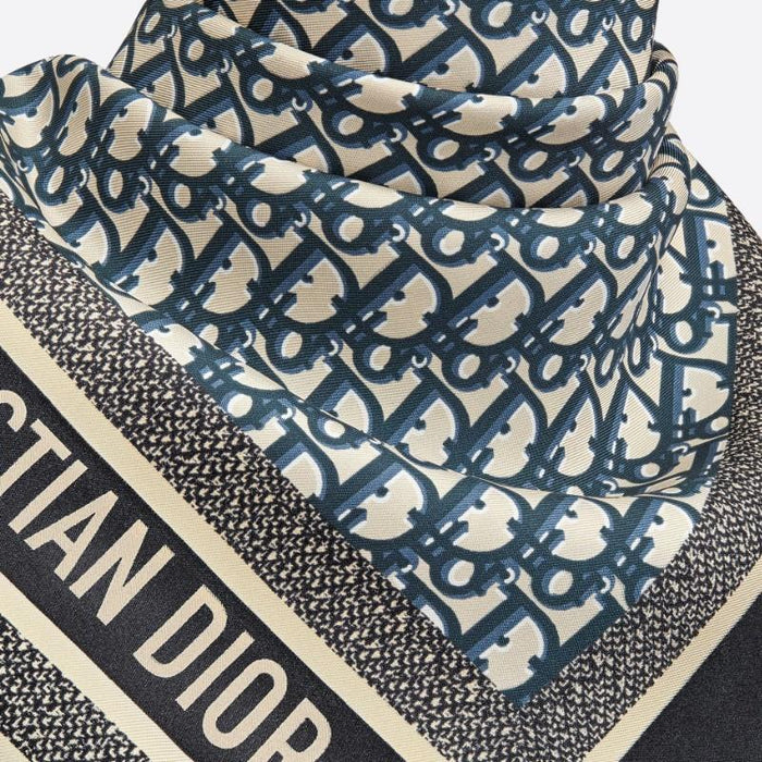 DIOR Oblique 70 Square Scarf 15DOB070I600