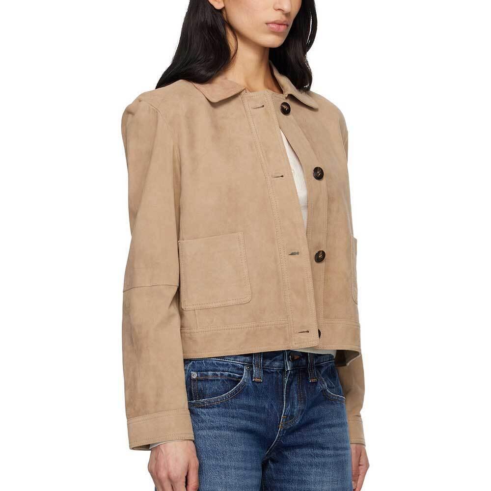 Max Mara Baia Suede Jacket Women 16441021600 001