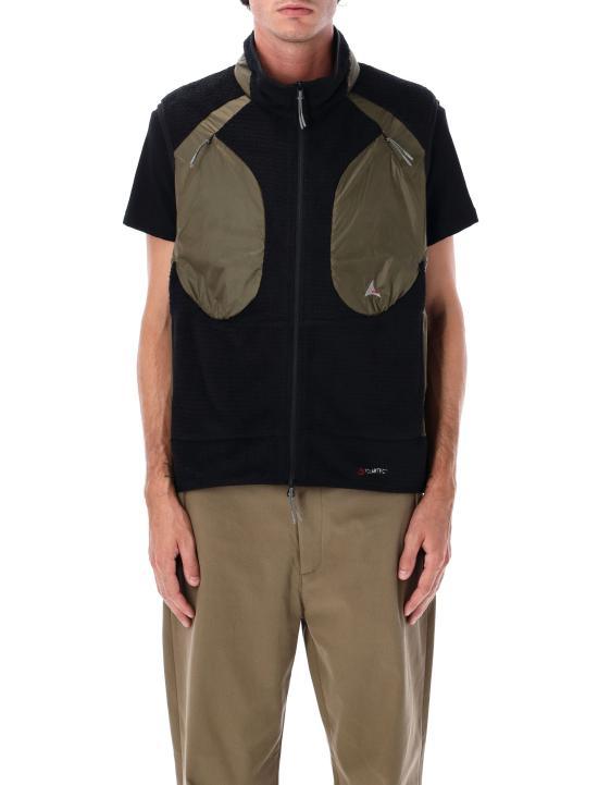 ROA Black Olive Sleeveless Vest RBMW0494 FA328