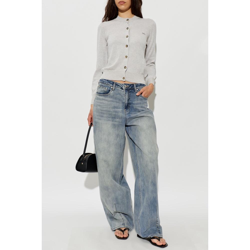 A.P.C. Rosa Women’s Cardigan Navy Knit