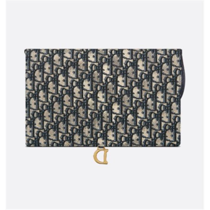 DIOR Saddle Oblique Pouch Clutch Bag S5698CTZQ