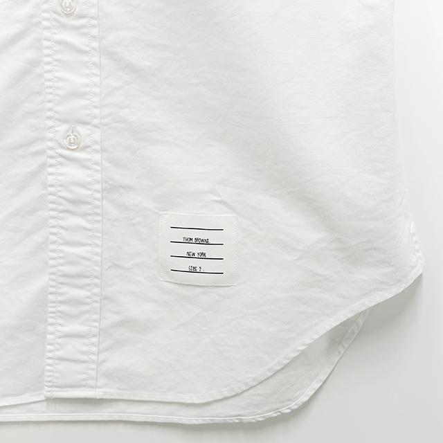 THOM BROWNE Classic Armband Short Sleeve Shirt MWS242A F0313 100