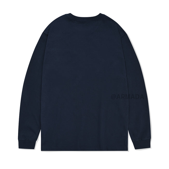 Carhartt Workwear Pocket Long Sleeve T-Shirt Unisex Navy