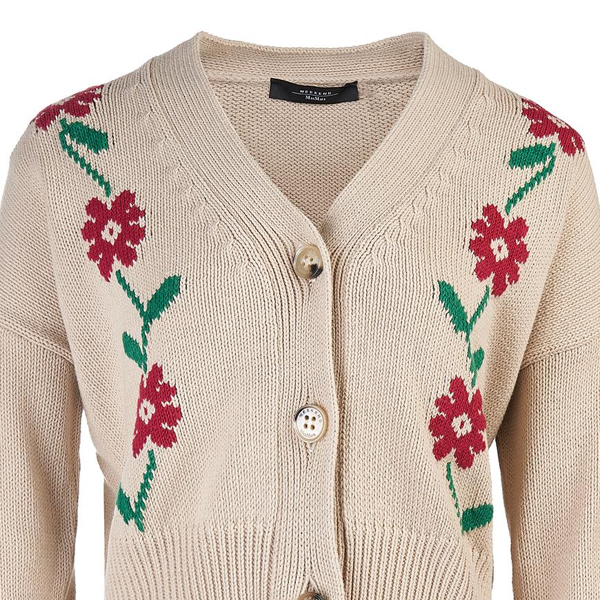 Max Mara TEULADA Cotton Cardigan for Women 001