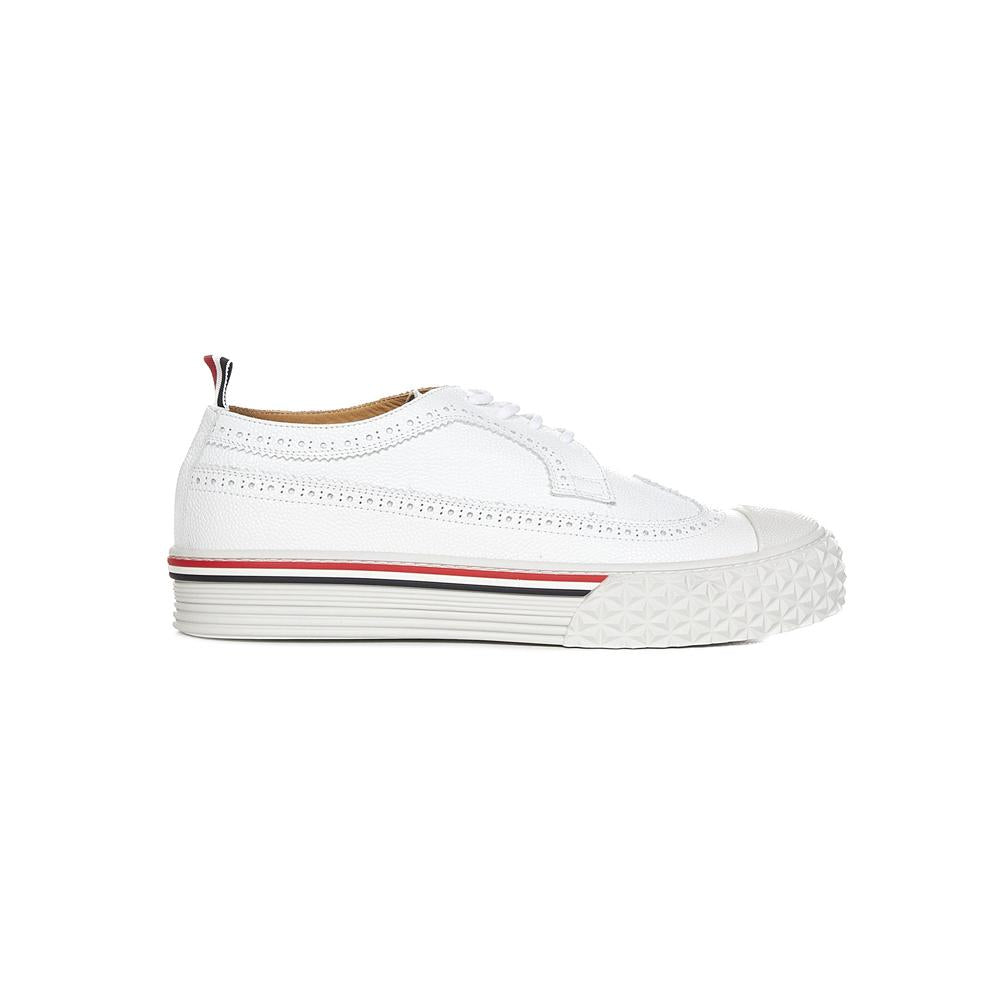 THOM BROWNE Men's Calf Leather Longwing Brogue Shoes MFD248A 05584 100