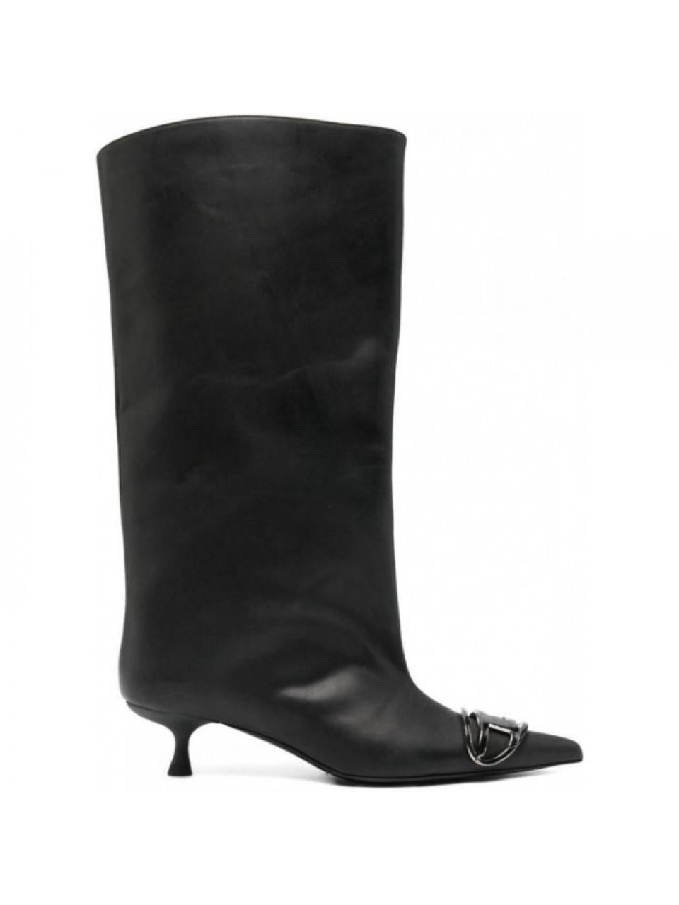 DIESEL Black Tube Mid Boots Y03799 P7389 T8013