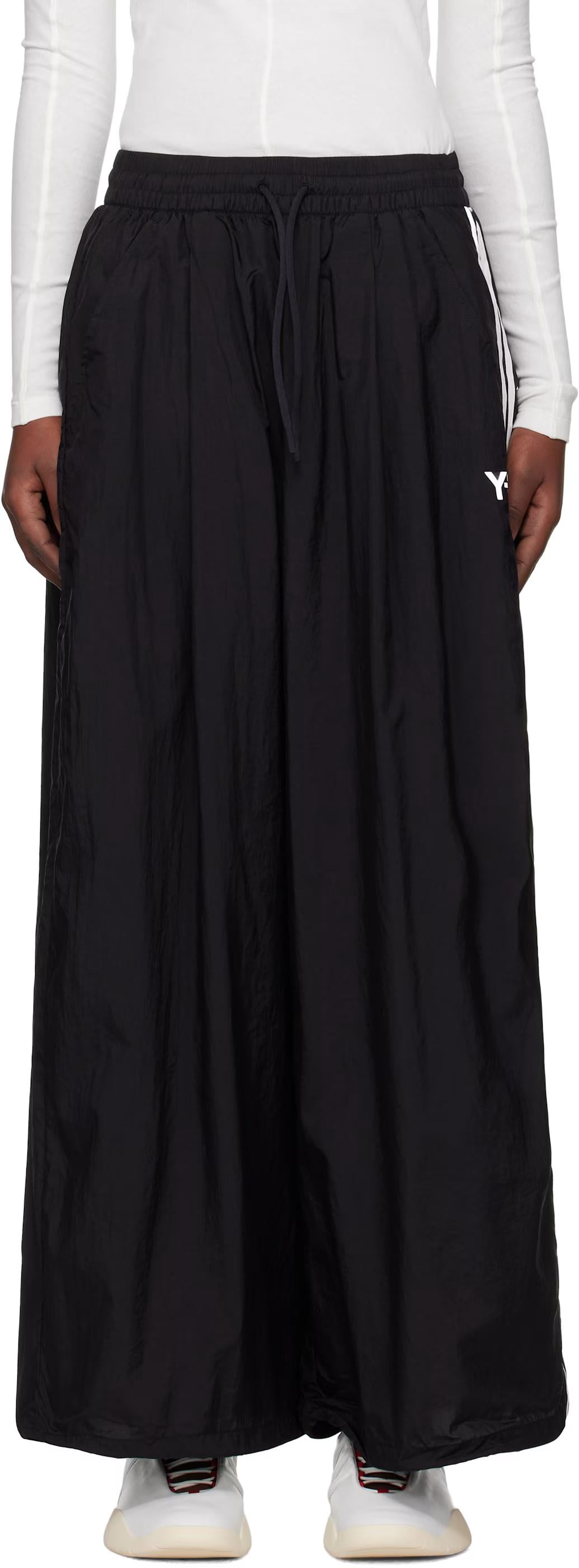 Y-3 Women’s 3-Stripes Nylon Jogger Pants Black JD5997