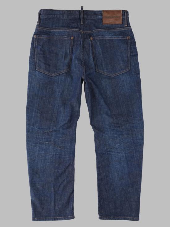 Dsquared2 Blue Distressed Denim Jeans for Men