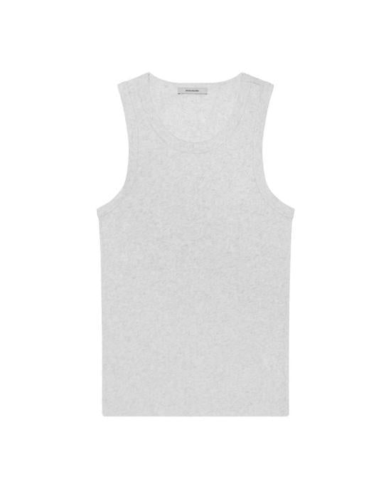 Entire Studios Heather Grey Sleeveless T-Shirt Men’s Cotton Top ENTU261 PRSL 074