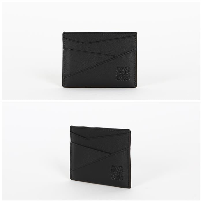 LOEWE Puzzle Edge Plain Leather Card Holder C510Q77X02 1100