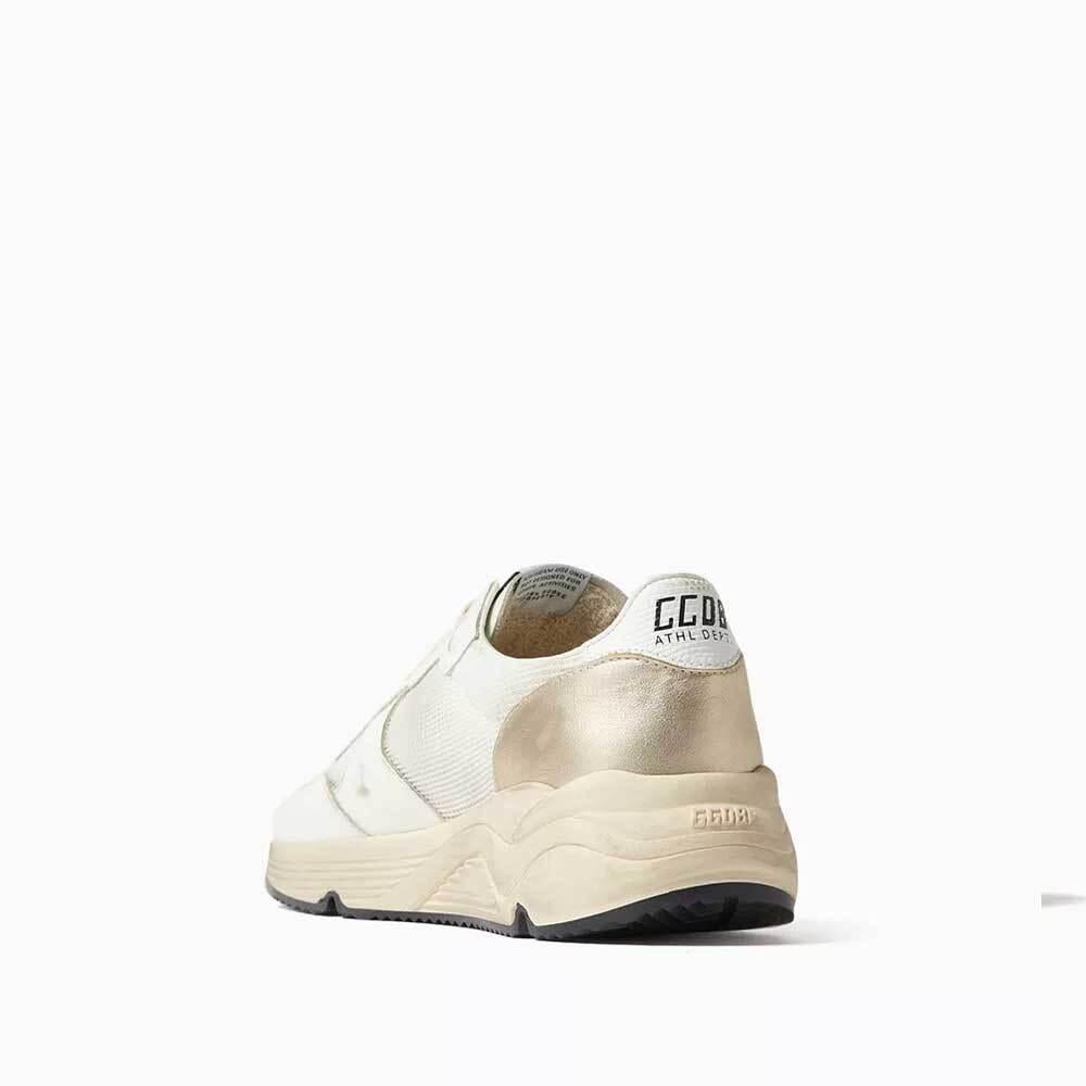 GOLDEN GOOSE Women’s Running Sole Low Top Sneakers White Leather