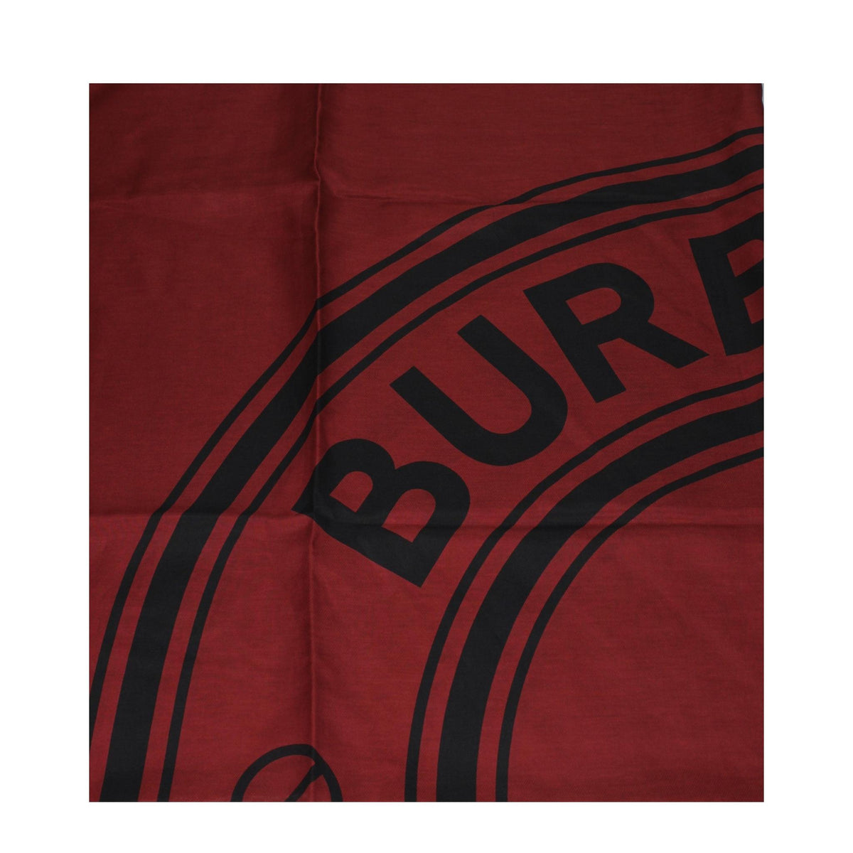BURBERRY Check Wool Silk Scarf