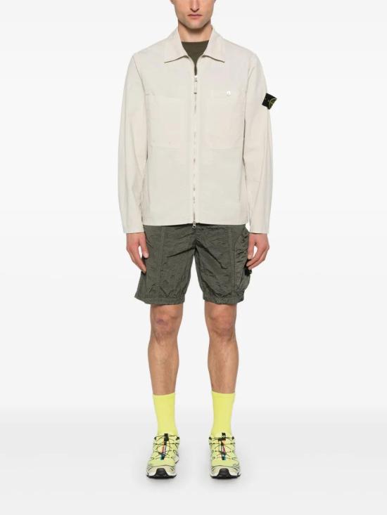 STONE ISLAND Sand Cotton Jacket for Men K1S151200012 S0063 V0095