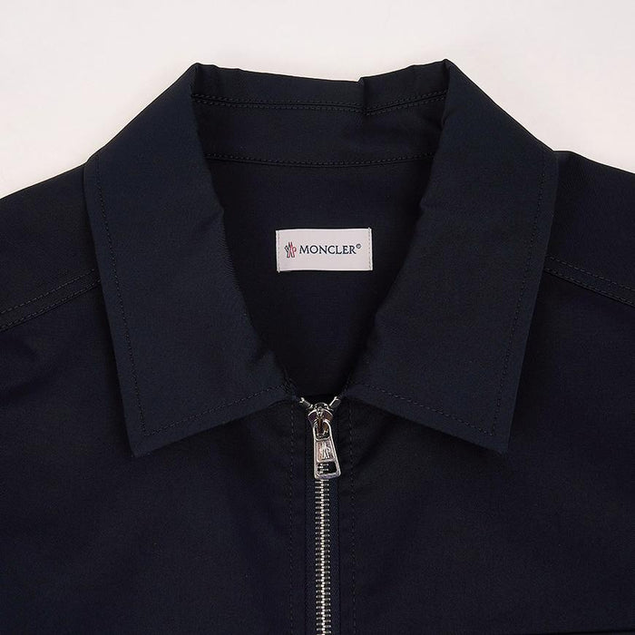 Moncler Men’s Gabardine Shirt Jacket Navy