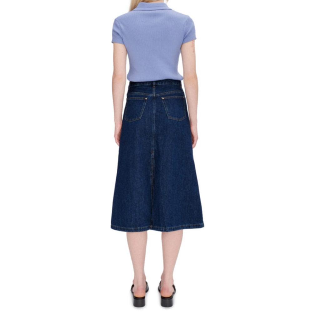 A.P.C. Women’s Redwood Long Denim Skirt