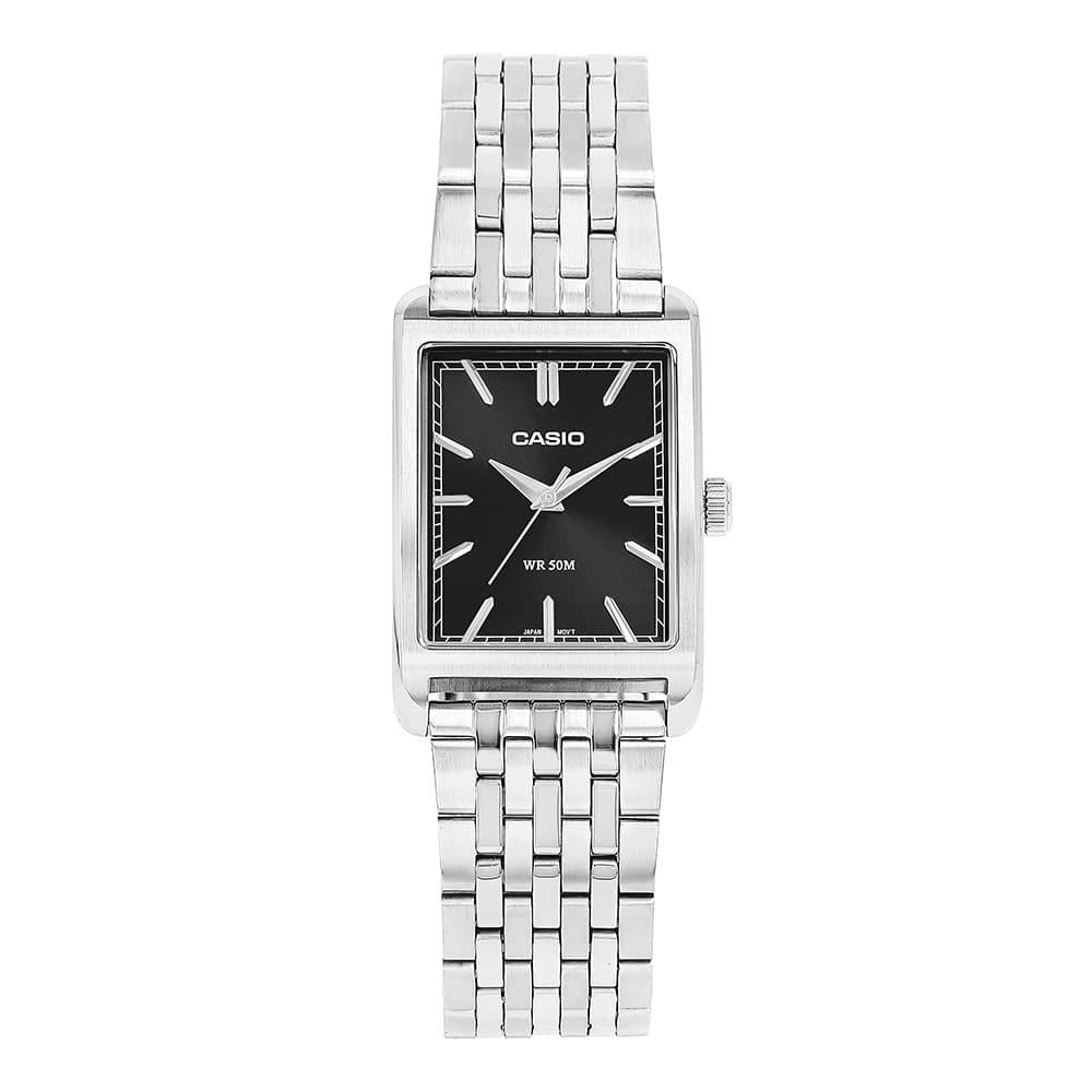 Casio Analog Square Vintage Retro Metal Watch for Men MTP B215D 1AVDF