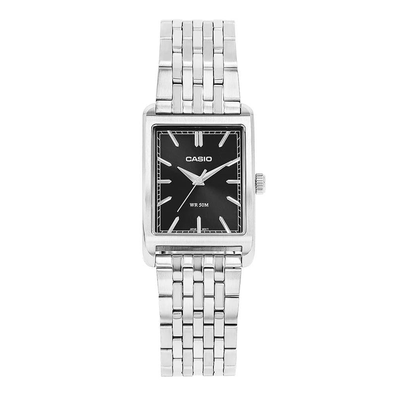 Casio Analog Square Vintage Retro Metal Watch for Men MTP B215D 1AVDF