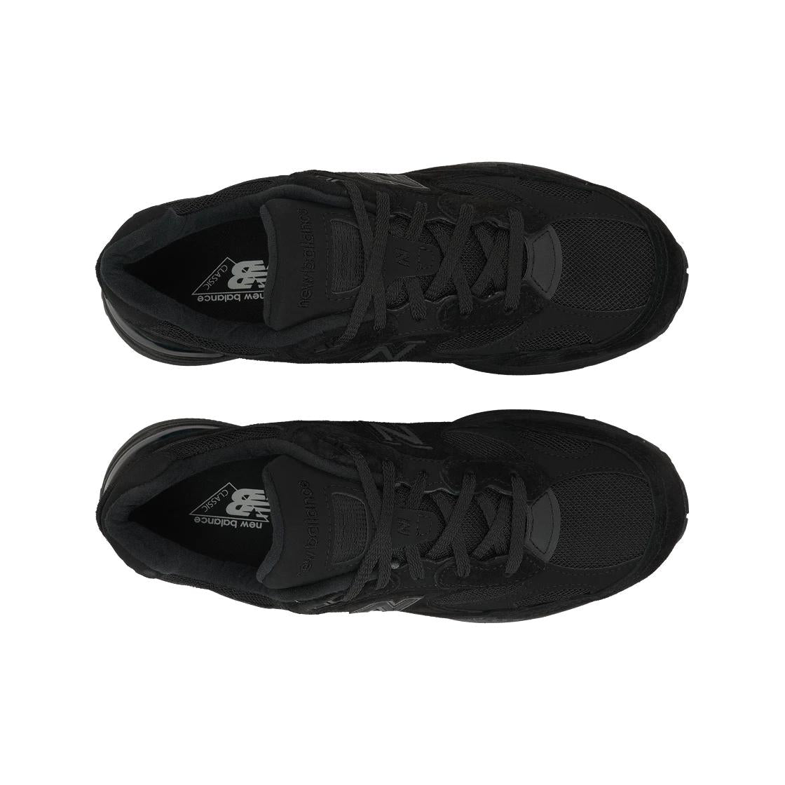 New Balance 992 Made in USA Core Triple Black Low-Top Sneakers U992TB