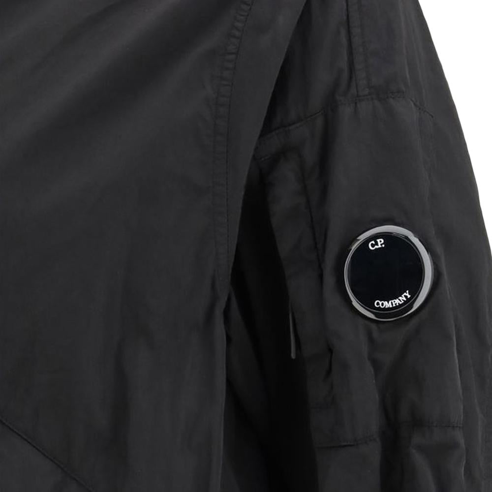 CP Company Black Chrome R High-Neck Jacket with Lens Badg 20CMOW006A 005904D 999