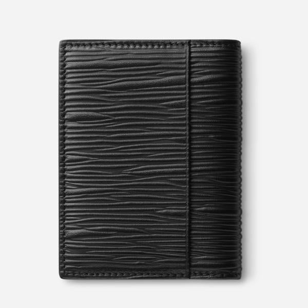 Montblanc Meisterstück Business Card Holder Black Leather Card Case 4810