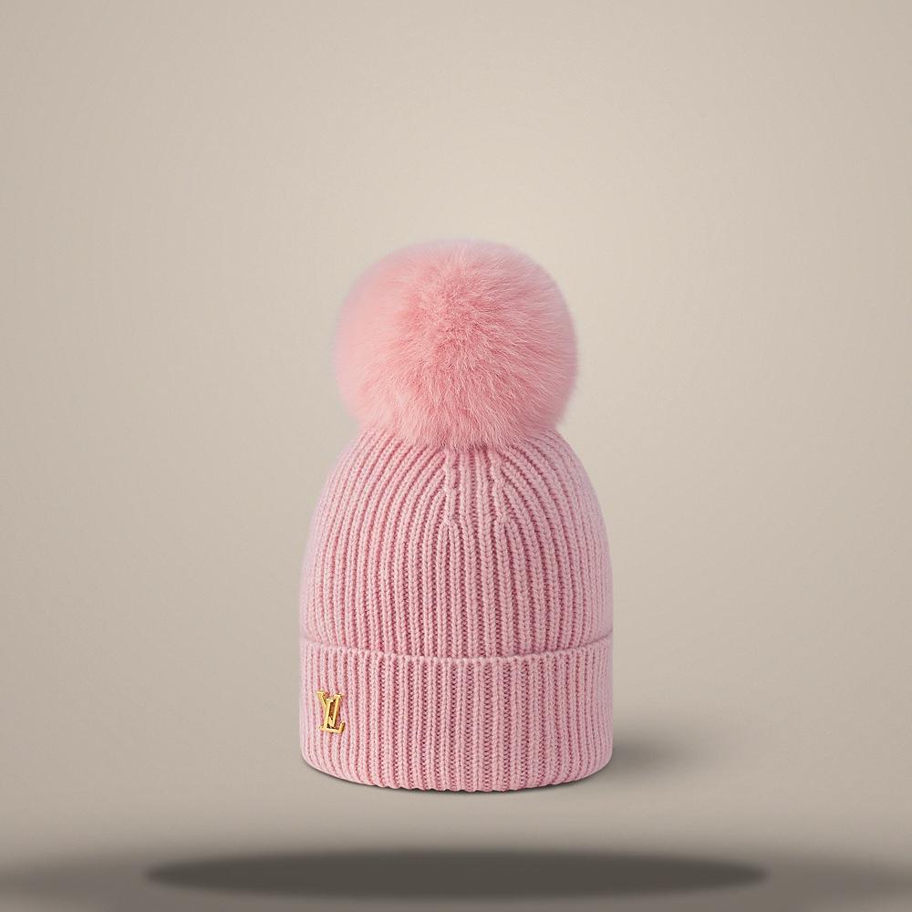 Louis Vuitton LV Cold Spark Pink Beanie