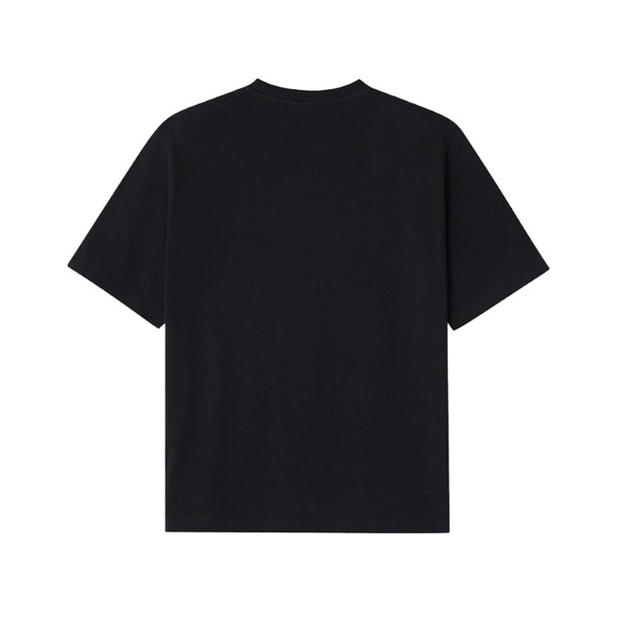 Maison Kitsune Fox Head Patch Oversized T-Shirt Black LM00107 KJ0119 P199