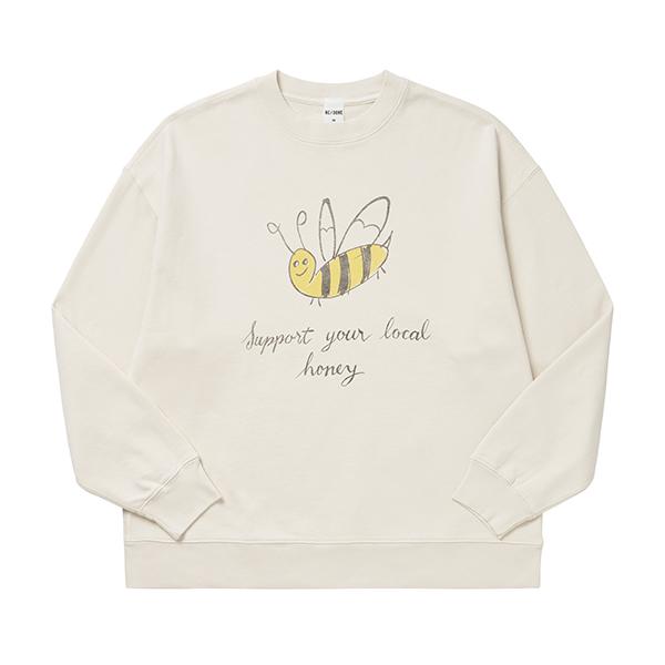 RE/DONE Local Honey Oversized Women’s Sweatshirt 488 08WOGC003