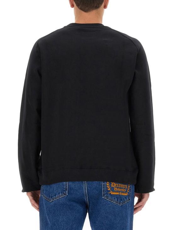 MSGM Long Sleeve Sweatshirt for Men 2000MM50320000099 NERO DOM