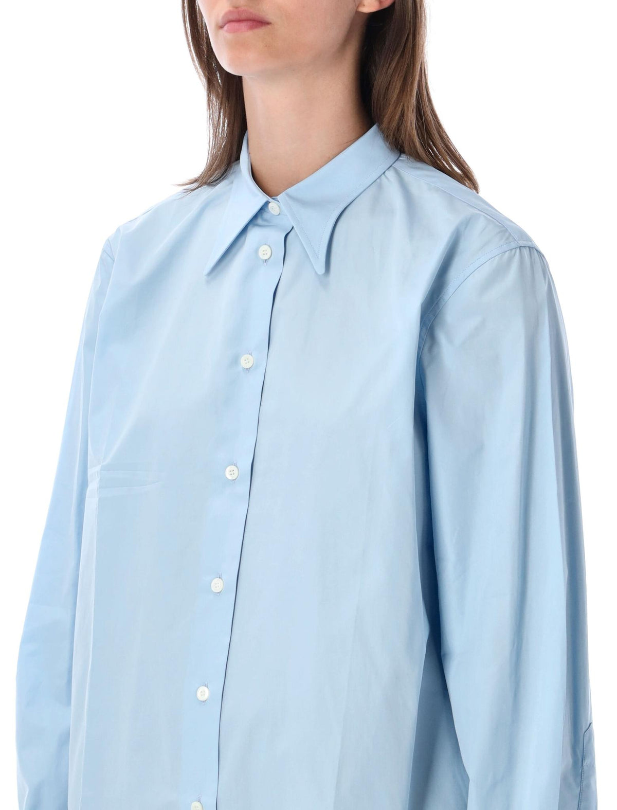 PRADA Long Sleeve Button-Up Shirt