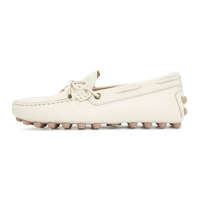 Tods Gommino Bubble Leather Loafers Women’s Brown