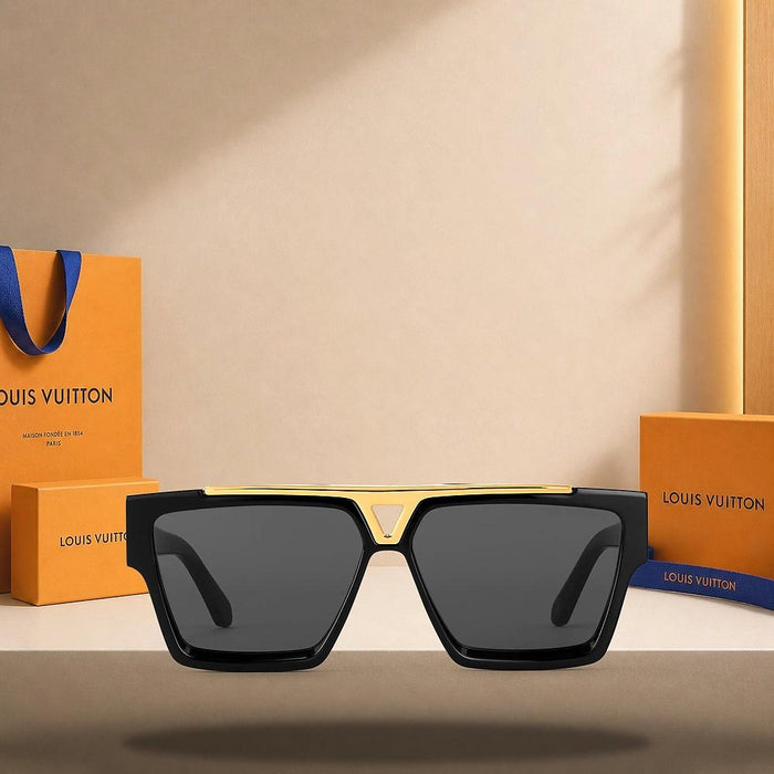 Louis Vuitton Black Acetate Evidence Sunglasses