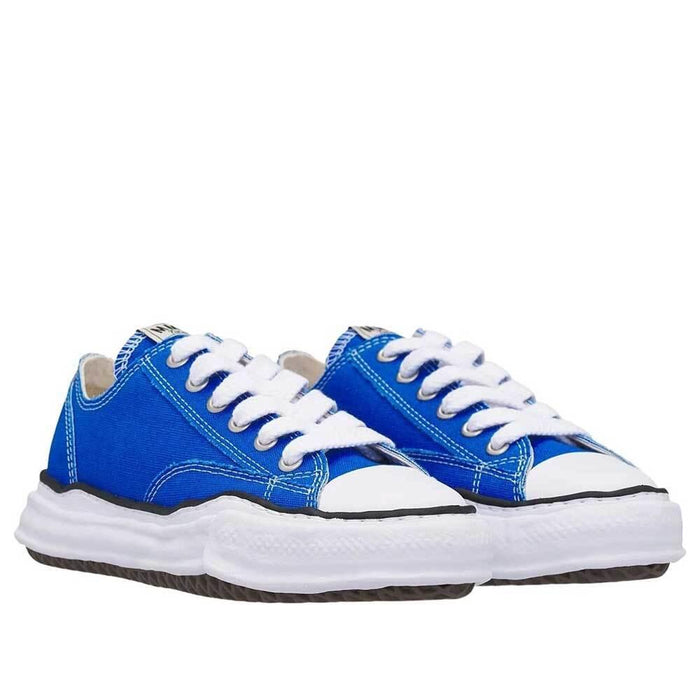 Maison Mihara Yasuhiro Peterson OG Sole Canvas Low-Top Sneakers Blue