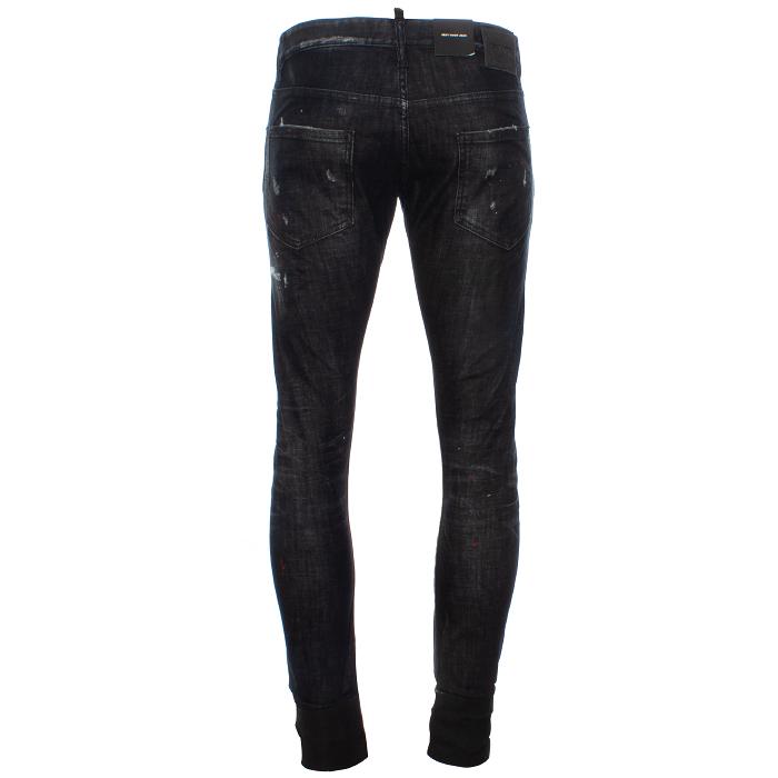 Dsquared2 Men’s Coated Sexy Twist Jeans Denim Pants