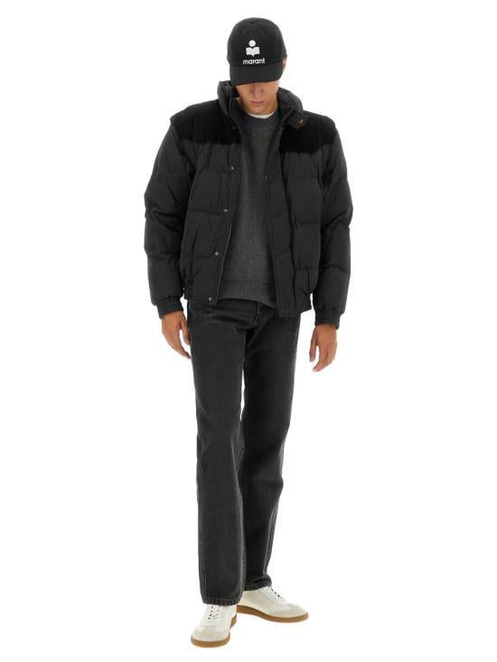Isabel Marant Dawson Puffer Down Jacket Black