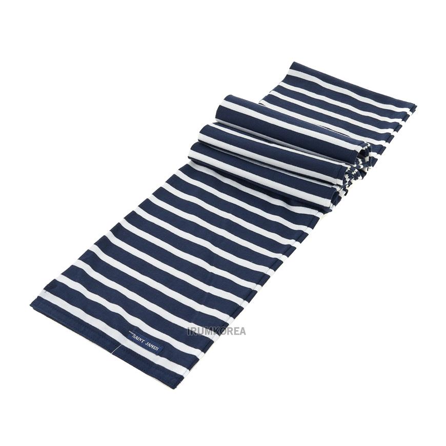 Saint James Unisex EVE ECHARPE II Marine Neige Scarf