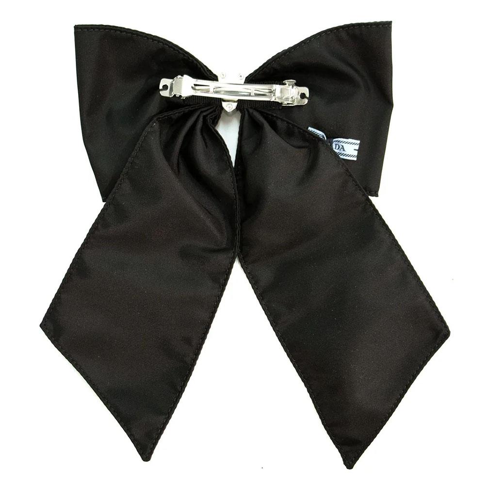 PRADA Re-Nylon Black Hair Clip