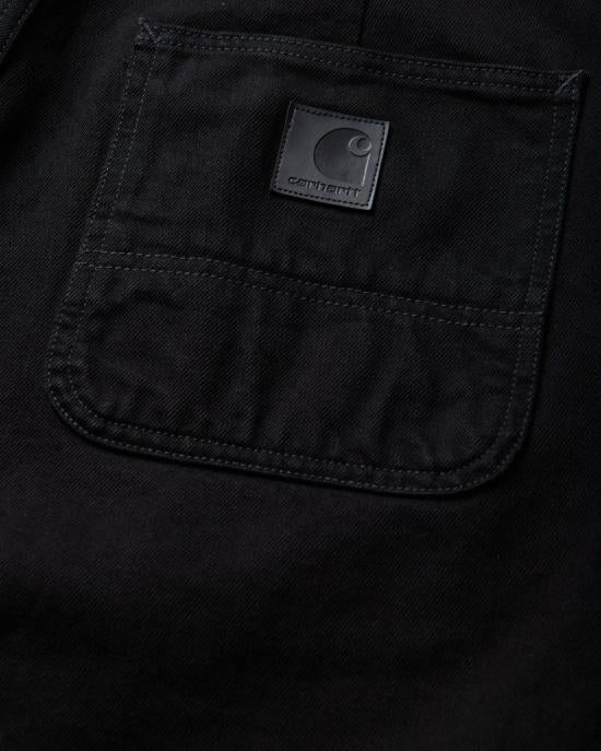 CARHARTT WIP Black Denim Jeans