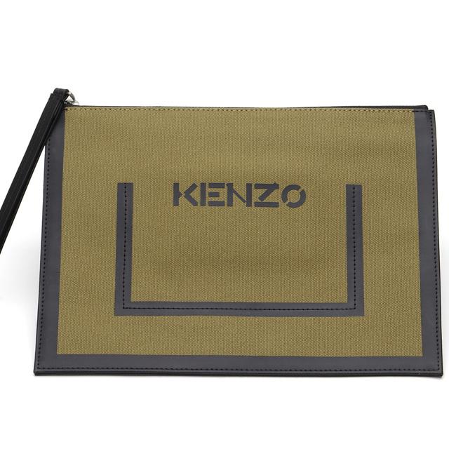 KENZO Logo Print Mini Clutch Bag Unisex 5PM502 F02