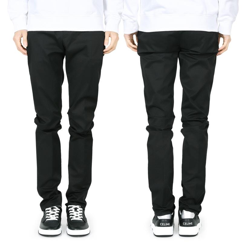 Zegna Men’s Stretch Cotton Sweatpants Joggers Black E8I03 TR14 099