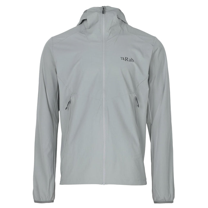 RAB Light Zinc Borealis Hooded Jacket for Men QWS76 LZN